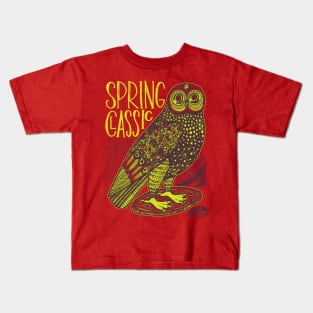 Spring Classic Owl Kids T-Shirt